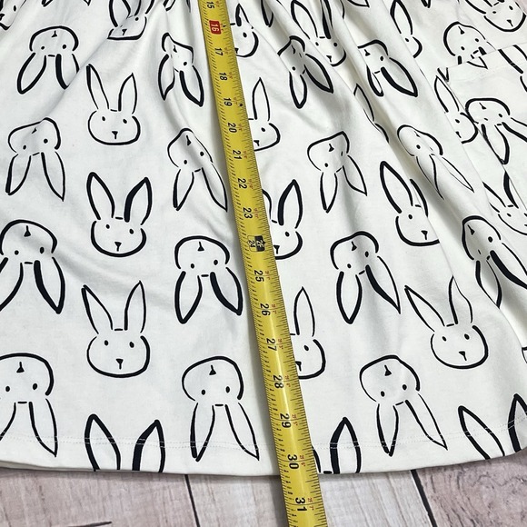 Hanna Anderson Girls Easter Playground Dress With Pockets Size 12 Shorts Sleeves - Picture 6 of 6